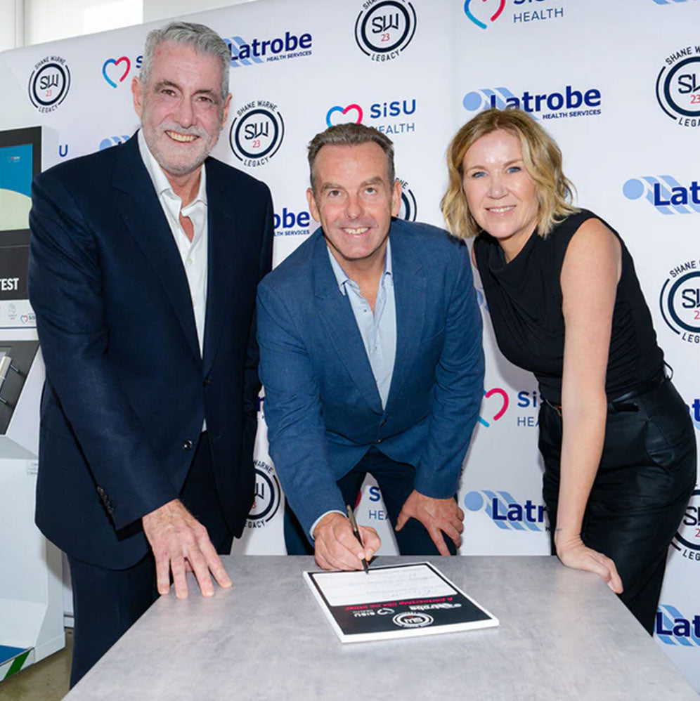 Shane Warne Legacy Partners with Latrobe Health Services